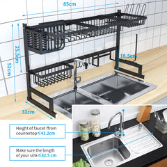 Stainless Steel Dish Drainer for Kitchen Sink