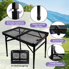 Folding Grill Table Camping Table(S)