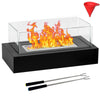 Table Top Firepit(4pcs Glasses)