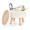 Sherpa Footstool with Storage
