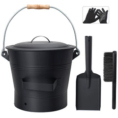 2.6Gallon Ash Bucket with Lid