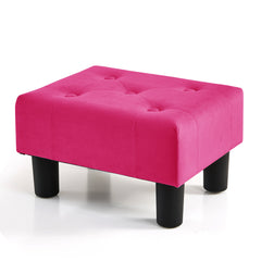 Small Foot Stool Ottoman(Velvet)