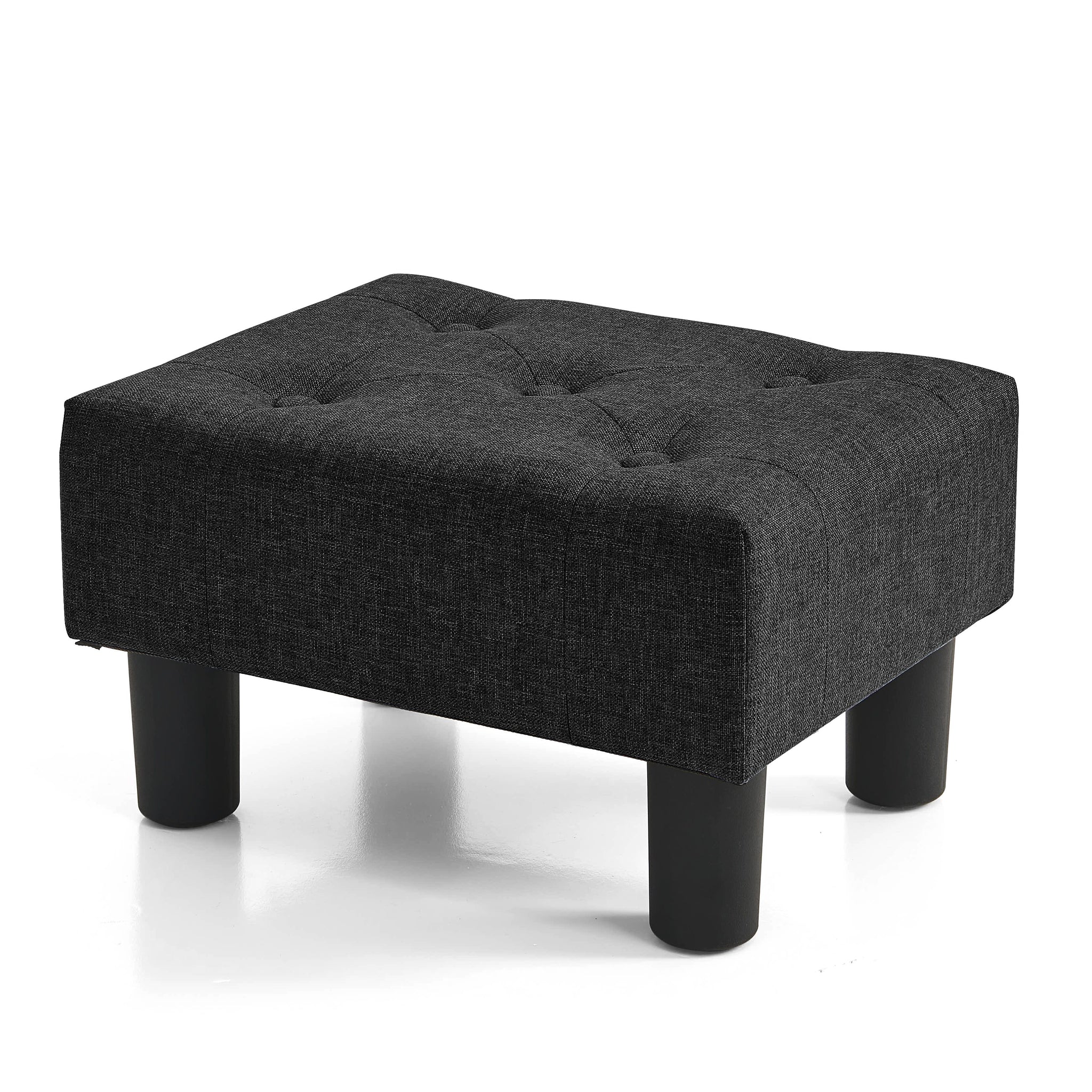 Small Foot Stool Ottoman(Linen)