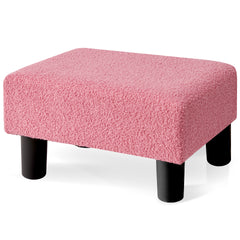 Small Foot Stool Ottoman(Sherpa)