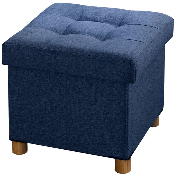 15"x15"x15" Storage Ottoman (Linen)