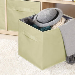 6 Pack-Foldable Storage Cube  (Gray、Black、Beige)