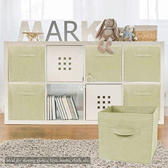 6 Pack-Foldable Storage Cube  (Gray、Black、Beige)