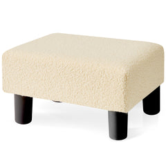 Small Foot Stool Ottoman(Sherpa)