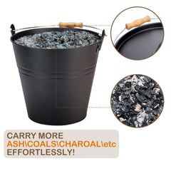3.5Gallon Ash Bucket with Lid