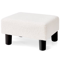 Small Foot Stool Ottoman(Sherpa)