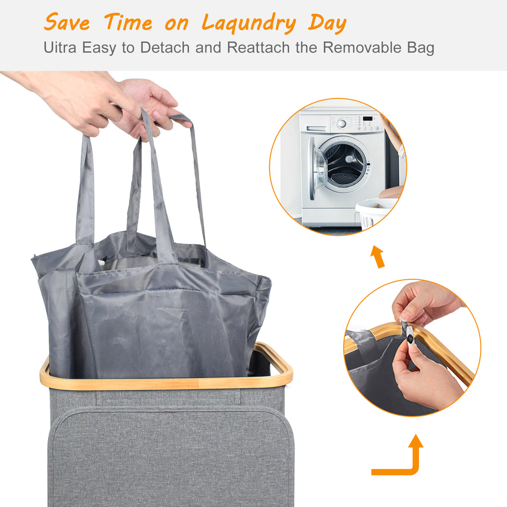 Generic 2 Sections Foldable Laundry Bag | Jumia Nigeria