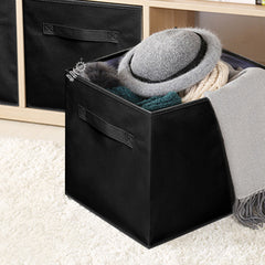 6 Pack-Foldable Storage Cube  (Gray、Black、Beige)