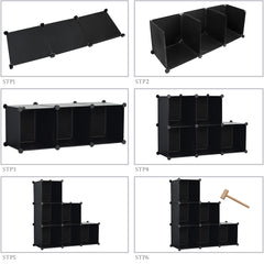 Cube Storage Organizer (Black)