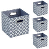 Foldable Storage Cube Bins (Blue)